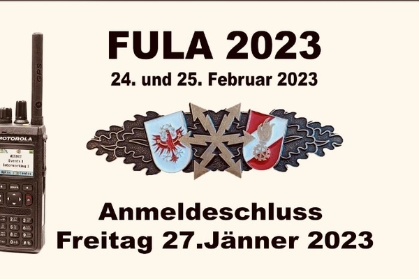 FULA - Funk-Leistungsprüfung Tirol in Bronze am 24. u. 25.02.2023