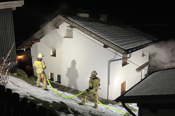 Zimmerbrand in Strengen